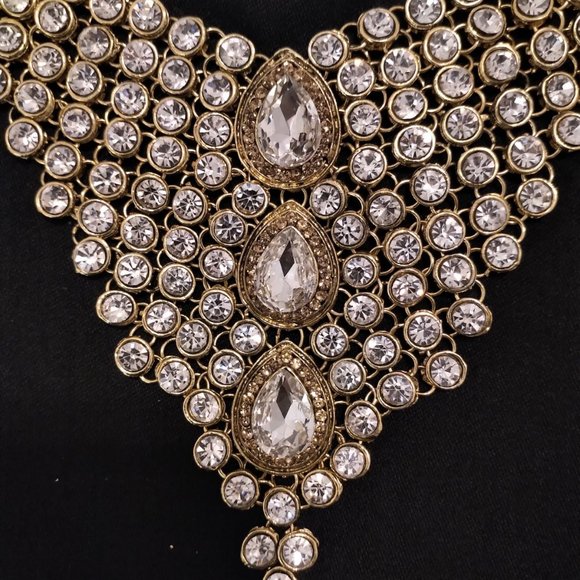 Gold Indian Jewelry necklace - Picture 5 of 5